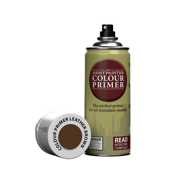 The Army Painter: Colour Primer - Leather Brown