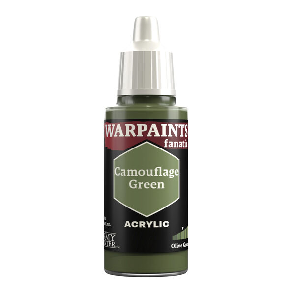 The Army Painter: Warpaints Fanatic - Camouflage Green