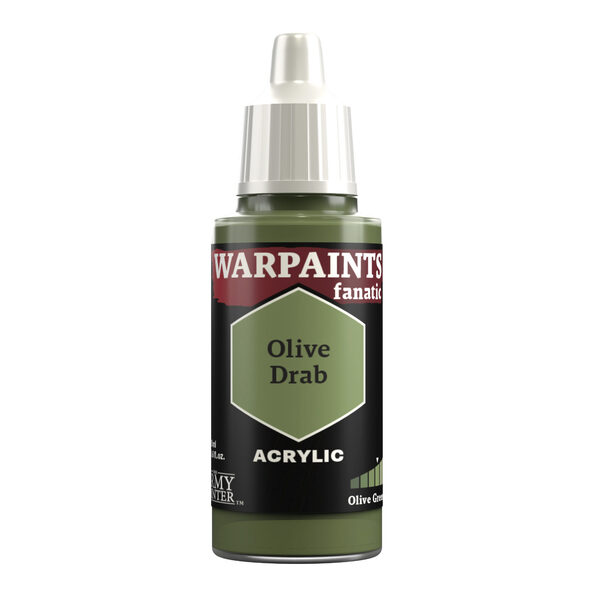 The Army Painter: Warpaints Fanatic - Olive Drab