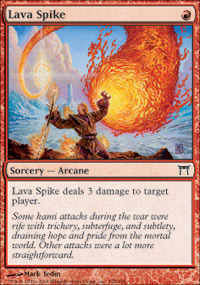 Lava Spike — Champions of Kamigawa