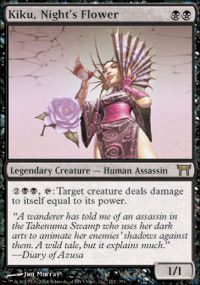 Kiku, Night's Flower — Champions of Kamigawa