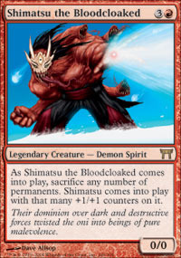 Shimatsu the Bloodcloaked — Champions of Kamigawa
